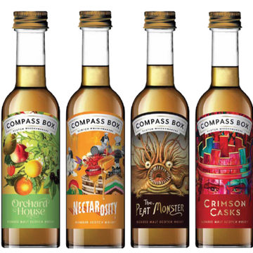 Compass Box Core Miniature 威海指南針 經典迷你組 4x50ml
