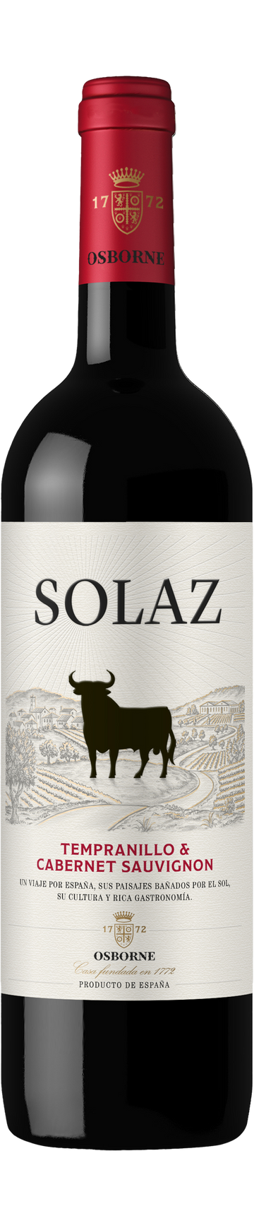 Solaz Tempranillo Cabernet Sauvignon 紅牛索拉