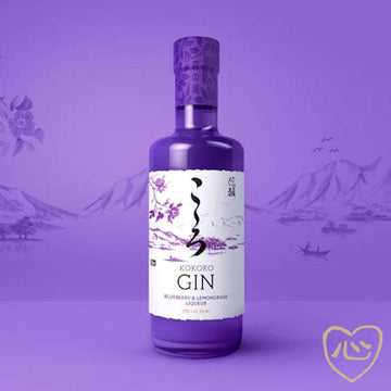 Kokoro Gin Blueberry & Lemongrass Liqueur 500ml