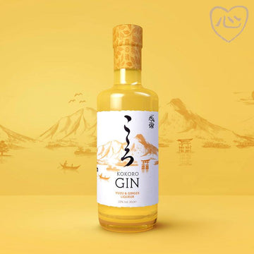 Kokoro Gin Yuzu & Ginger Liqueur 500ml